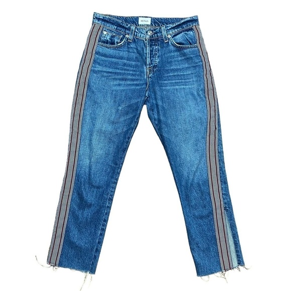 Hudson Jeans Riley Luxe Crop W/Raw Hem Size 25 - Picture 2 of 8
